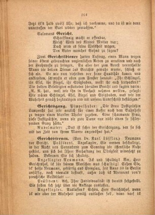 Salomons Gericht.