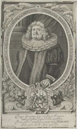 Bildnis des Georgius Friedericus Behaim a Schwartzbach