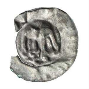 Fundmünze, Hohlpfennig, 1415 - 1440