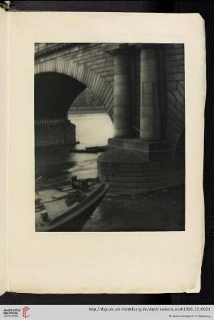 [Alvin Langdon Coburn, V. The Bridge—London, photogravure from original negative]