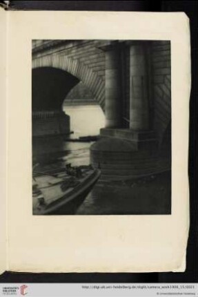 [Alvin Langdon Coburn, V. The Bridge—London, photogravure from original negative]