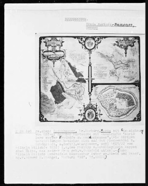 Lageplan von Reddehausen mit eingezeichneten Höfen