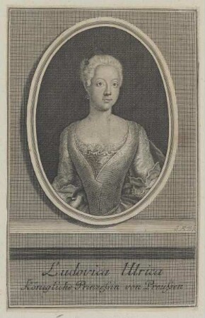 Bildnis der Ludovica Ulrica, Königliche Prinzessin von Preussen