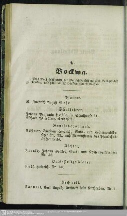 A. Bockwa