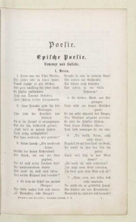 Epische Poesie