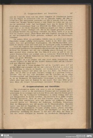 27. Gruppenaufnahmen und Genrebilder