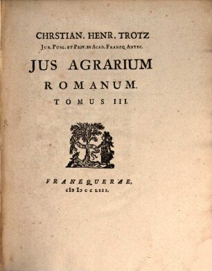 Jus Agrarium Foederati Belgii, 3