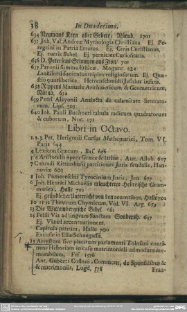 Libri Octavo