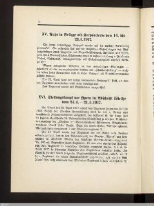 XVI. Stellungskampf vor Ypern im Abschnitt Wieltje