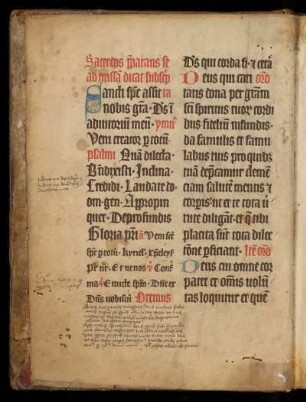[Missale festivum]; per circulum anni.