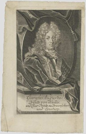 Bildnis des Georgius Augustus, Printz von Wallis