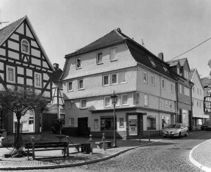 Wohnhaus; Lauterbach, Marktplatz 32