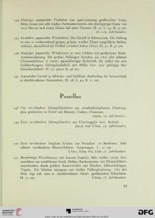 Porzellan (Nr. 348-409)