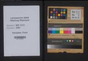 Entnazifizierung Peter Kempkes , geb. 18.02.1903 (Geschaeftsfuehrer)