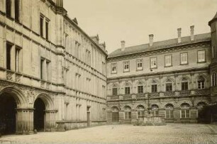 Coburg, Schloss Ehrenburg, Hof