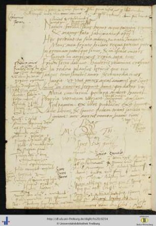 (125v) Nennung des Schreibers („M. Th.“ = Matthias Theodorici) mit Datum ("1504 / Novembris XXVI") und Devise ("Spes sibi quisque").
