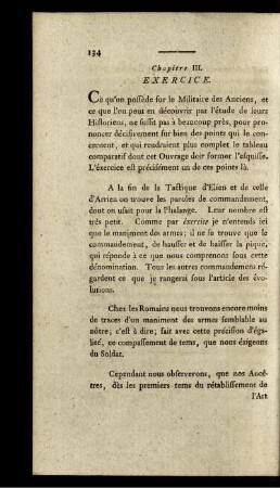 Chapitre III. Exercice.