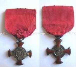 Silbernes Zivil-Verdienstkreuz ohne Krone, 1. Form, Kaisertum Österreich