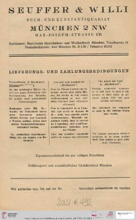 Lieferungs- und Zahlungsbedingungen