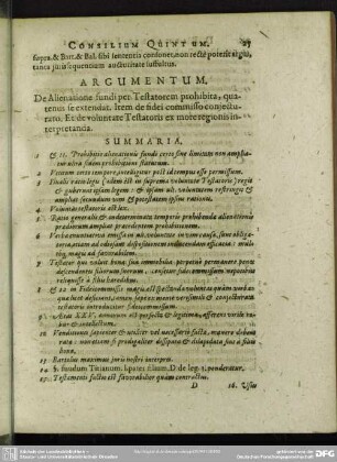 Consilium Quintum