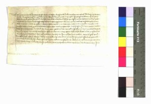 Laurenz von Buch, der von Bürgermeister und Rat der Stadt Rottweil inhaftiert und wieder freigelassen wurde, schwört Urfehde.