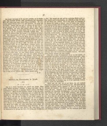 Resultate der Emancipation in Irland.
