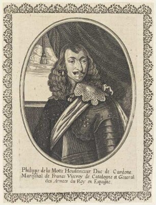 Bildnis des Philippe de la Motte Houdancour