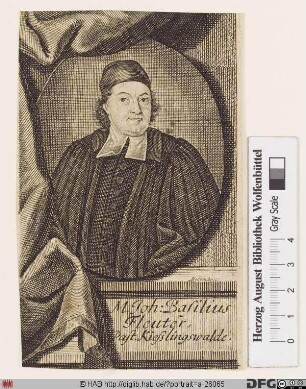 Bildnis Johann Basilius Fleuter