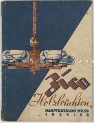 Katalog über Leuchten