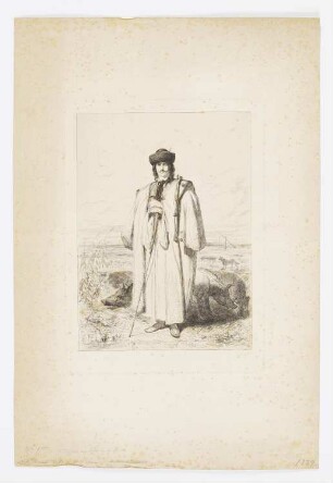 Kondás des bords de la Theiss, Blatt 5 der Folge "Erinnerungen aus der österreichischen Monarchie, Ungarn"