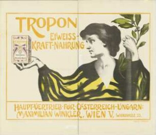 Tropon. Eiweiß-Kraft-Nahrung