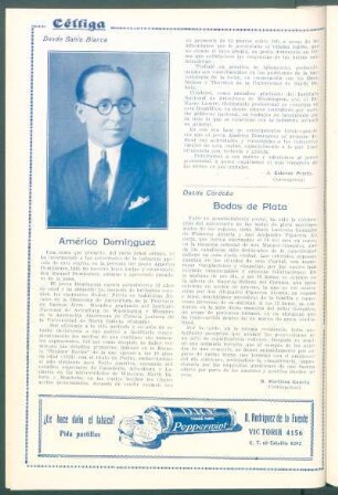 Desde Córdoba : Bodas de Plata