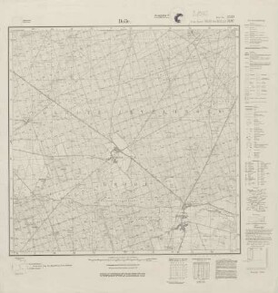 3535 (alte Nr.: 1897) Dolle, Meßtischblatt (4cm - Karte)