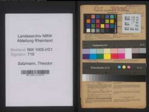 Entnazifizierung Theodor Salzmann , geb. 20.11.1902 (Verw.Beamter)