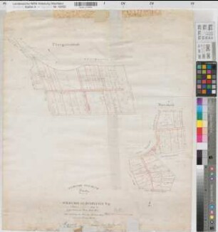 Wolbeck (Wolbeck), Teilung der Wolbecker Gemeinheiten, Bl. 1 Brouillonkarte