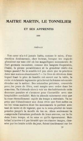 Maitre Martin, le tonnelier et ses apprentis