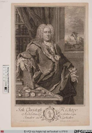 Bildnis Johann Christoph Richter