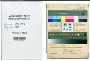 Entnazifizierung Franz Vieten , geb. 04.09.1902 (Mechanikermeister)