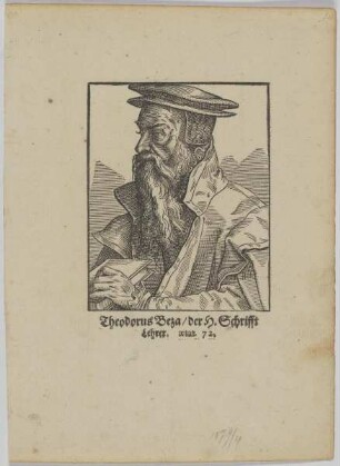 Bildnis des Theodorus Beza
