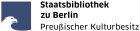 Staatsbibliothek zu Berlin - Preußischer Kulturbesitz