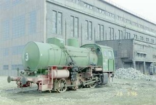 Dampfspeicherlokomotive, Maschinenhaus MD-Anlage, von W