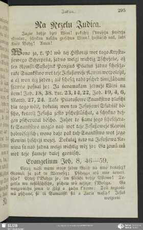 Na Ṅeżelu Judica