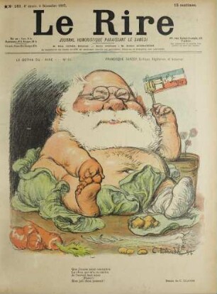 Le Gotha du "Rire", No II, Francisque Sarcey, Critique, Végétarien, et Assureur