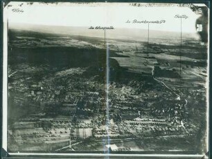 Foto des Geländes zwischen Sailly und La Chapelle (Luftbild)