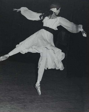 Die Balletttänzerin Marjorie Tallchief aus dem Cuevas-Ballett