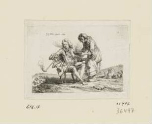 Raucher, aus: "Varietés de gravures"