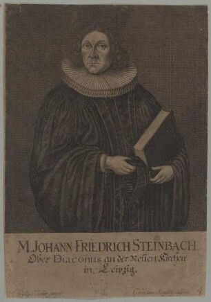 Bildnis des Johann Friedrich Steinbach