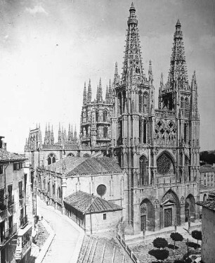 Bourges, Kathedrale St. Etienne, von Nordwesten