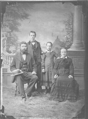 Atelieraufnahme - Kabinettfoto