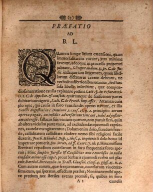 Diss. iur. de cautela abundanti in processu